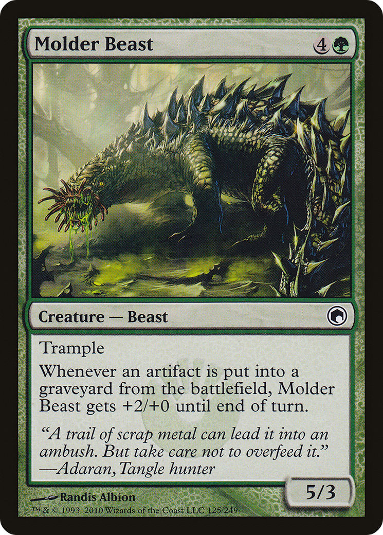 Molder Beast (SOM-125) - Scars of Mirrodin Foil