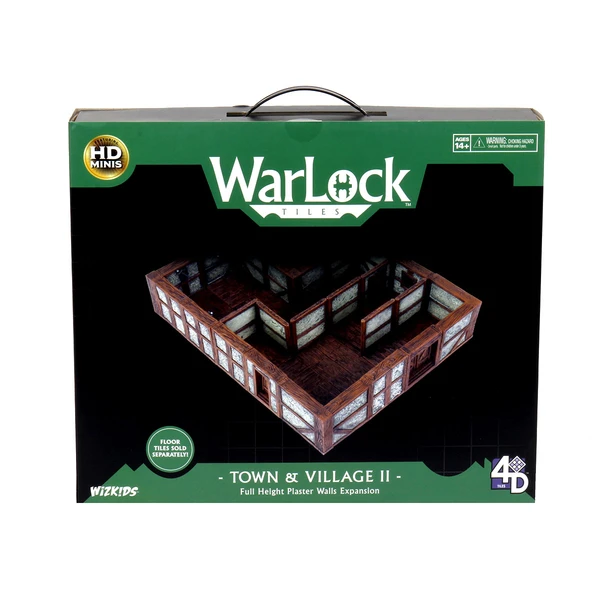 WarLock Tiles: Town & Village Tiles II: Full Height Plaster Walls Expansion