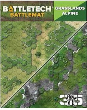 BATTLETECH: Grasslands/Alpine Battlemat