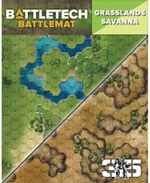 BATTLETECH: Grasslands/Savanna Battlemat