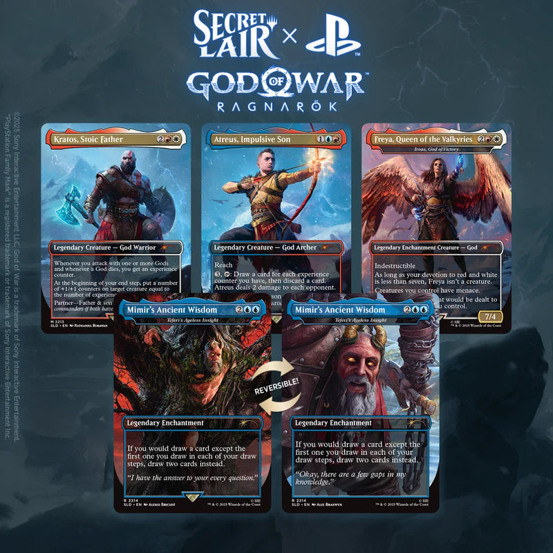 MTG Secret Lair - God of War: Norse (Non-Foil)