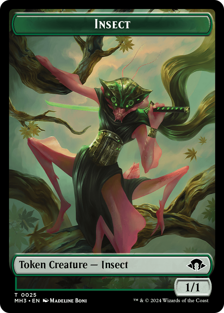 Insect Token (0025) [Modern Horizons 3 Tokens]