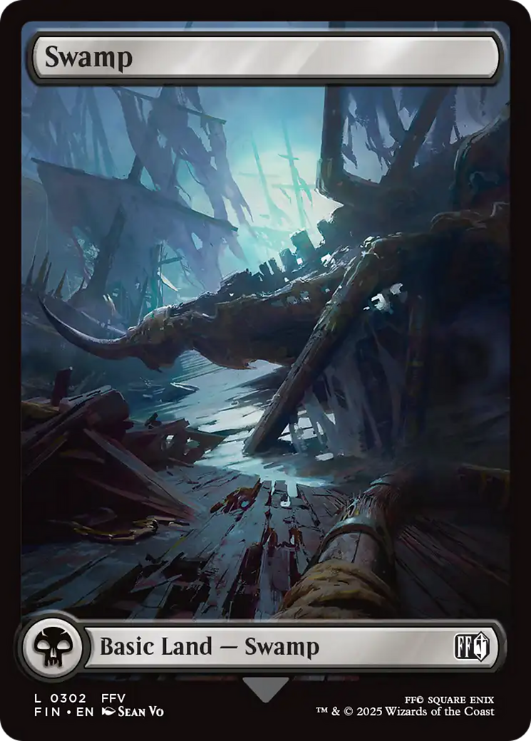 Swamp (FIN-302) - FINAL FANTASY Foil