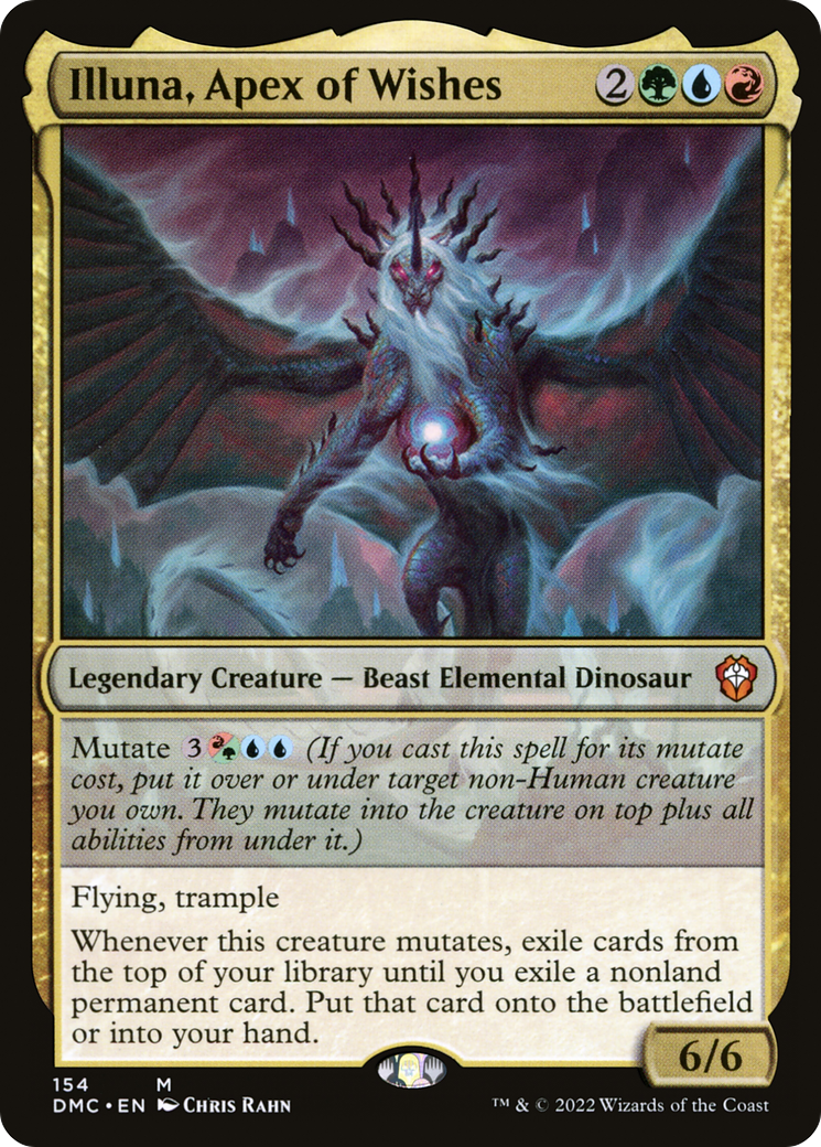 Illuna, Apex of Wishes [Dominaria United Commander]