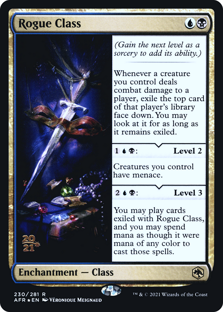 Rogue Class [Dungeons & Dragons: Adventures in the Forgotten Realms Prerelease Promos]