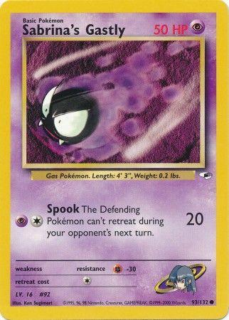 Sabrina's Gastly (93/132) [Gym Heroes Unlimited]