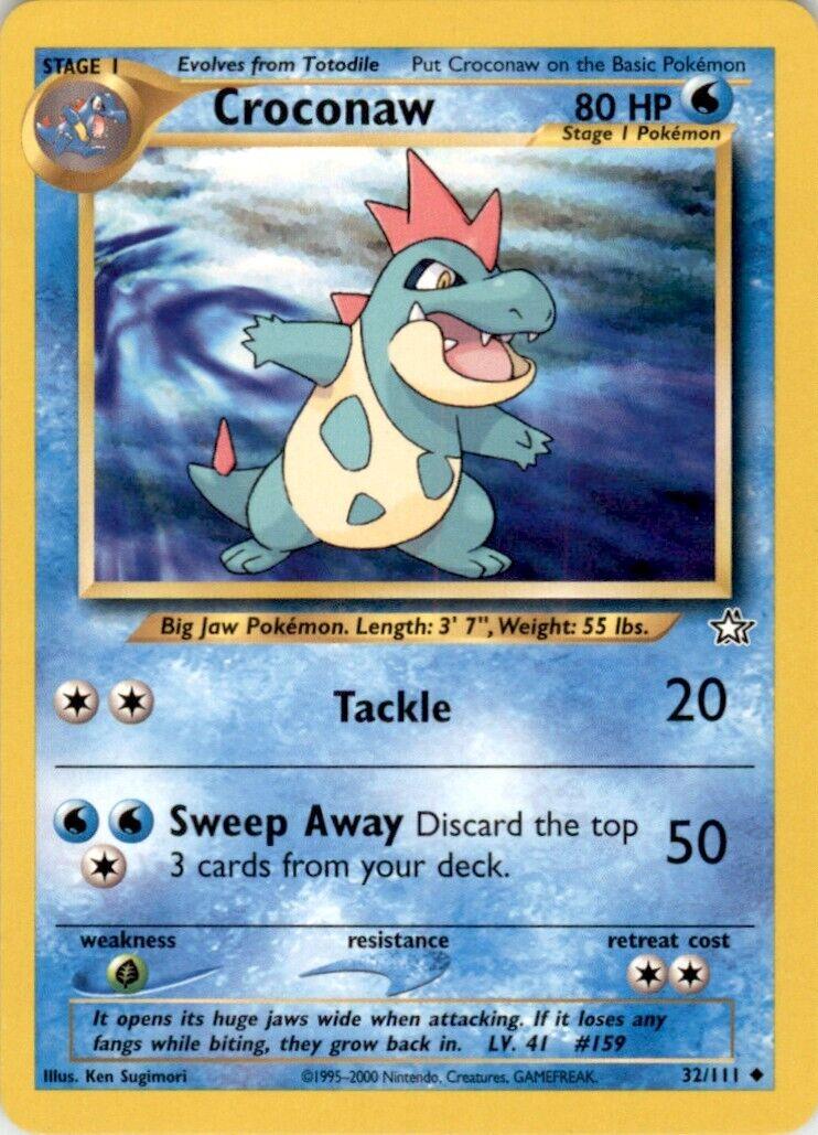 Croconaw (32/111) [Neo Genesis Unlimited]