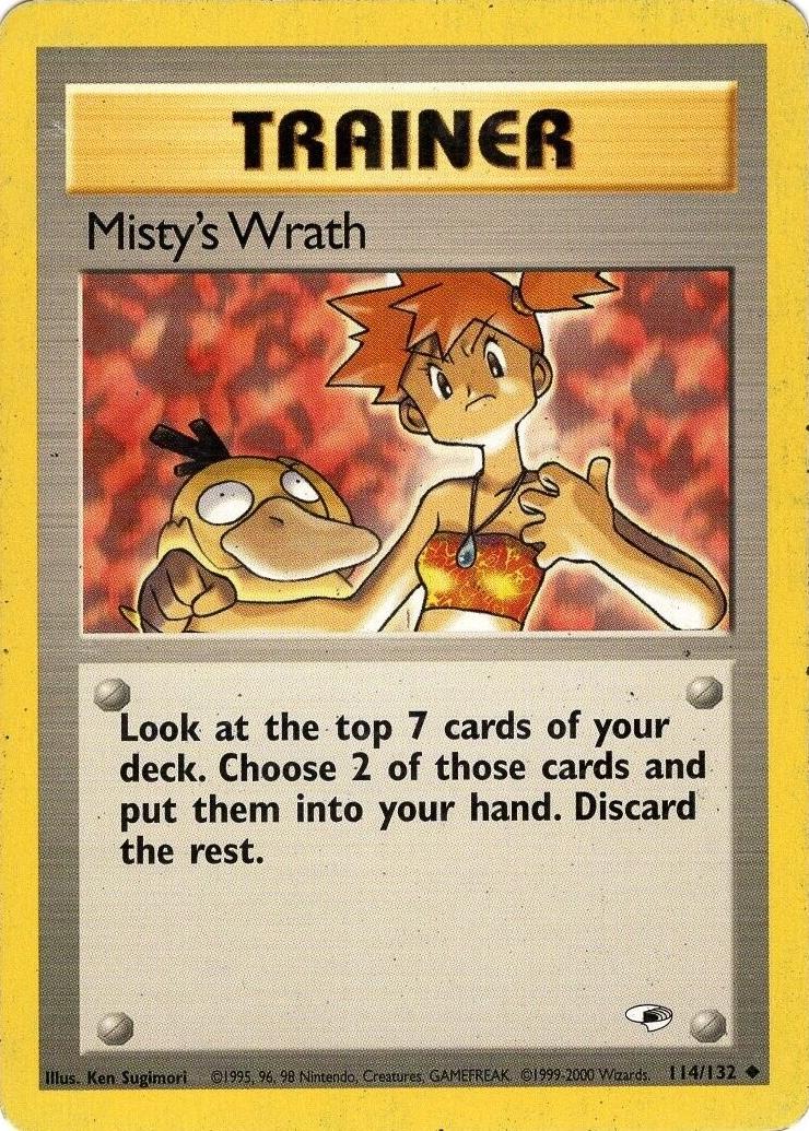 Misty's Wrath (114/132) [Gym Heroes Unlimited]