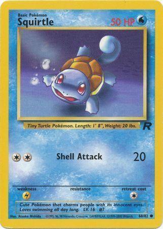 Squirtle (68/82) [Team Rocket Unlimited]