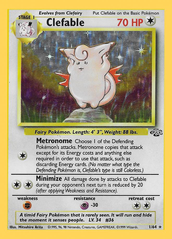 Clefable (1/64) [Jungle Unlimited]