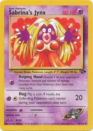 Sabrina's Jynx (57/132) [Gym Challenge Unlimited]