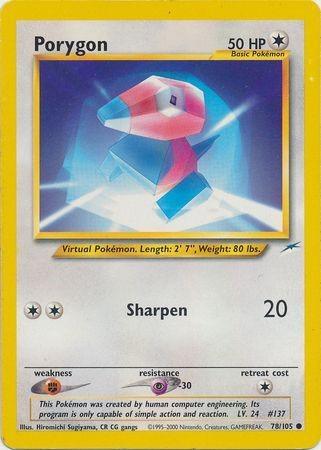 Porygon (78/105) [Neo Destiny Unlimited]