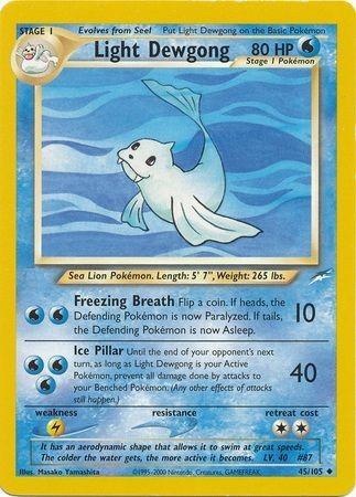 Light Dewgong (45/105) [Neo Destiny Unlimited]