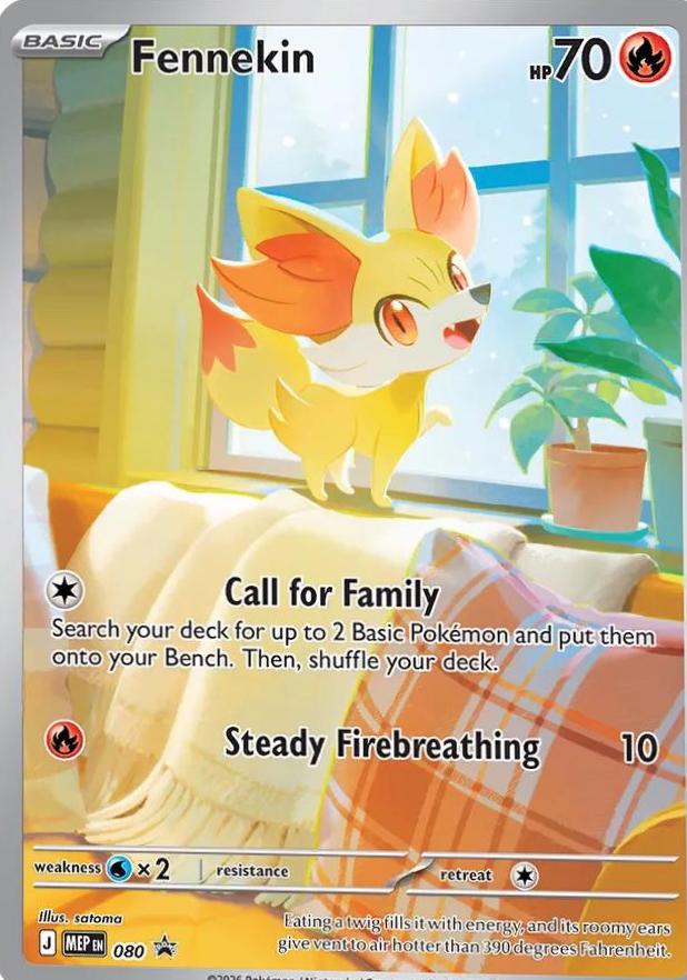 Fennekin (080/null) - ME Mega Evolution Promo Holofoil