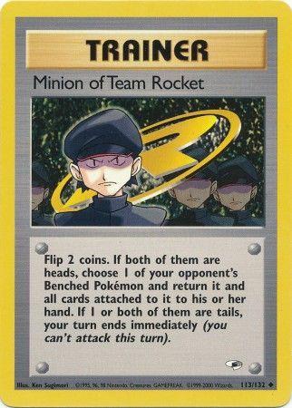 Minion of Team Rocket (113/132) [Gym Heroes Unlimited]