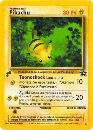 Pikachu (Baby) /null) - Pikachu World Collection Promos