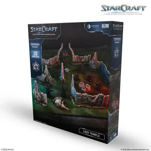 STARCRAFT PROTOSS LOST TEMPLE TERRAIN EXPANSION SET