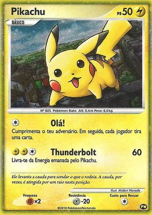 Pikachu (Portuguese) (0PW/null) - Pikachu World Collection Promos Holofoil