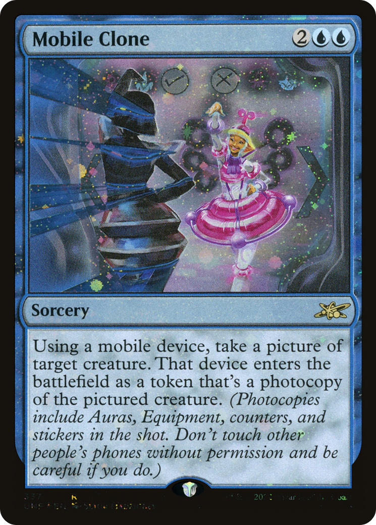 Mobile Clone (Galaxy Foil) [Unfinity]