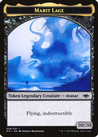 Marit Lage // Zombie Double-Sided Token [Modern Horizons Tokens]