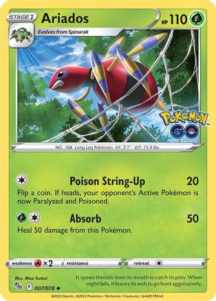Ariados (007/078) [PokÃƒÂ©mon GO]