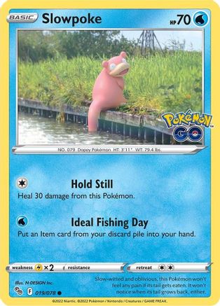 Slowpoke (019/078) [PokÃƒÂ©mon GO]