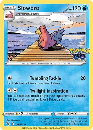 Slowbro (020/078) [PokÃƒÂ©mon GO]