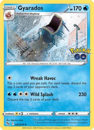 Gyarados (022/078) [PokÃƒÂ©mon GO]