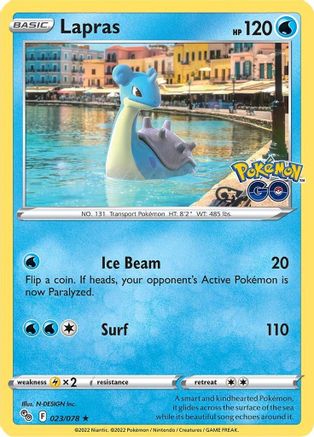 Lapras (023/078) [PokÃƒÂ©mon GO]