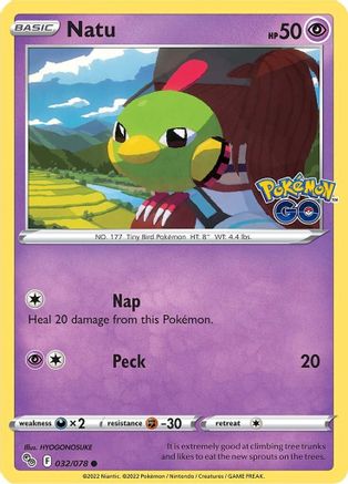 Natu (032/078) [PokÃƒÂ©mon GO]