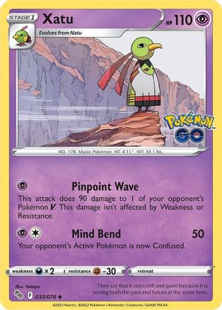 Xatu (033/078) [PokÃƒÂ©mon GO]