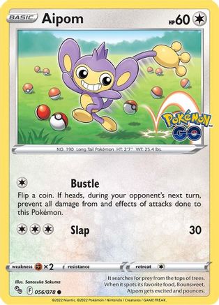Aipom (056/078) [PokÃƒÂ©mon GO]