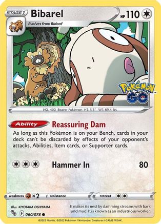 Bibarel (060/078) [PokÃƒÂ©mon GO]