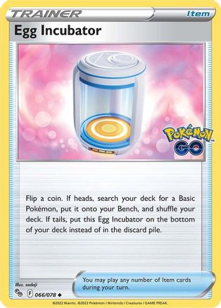 Egg Incubator (066/078) [PokÃƒÂ©mon GO]