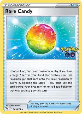 Rare Candy (069/078) [PokÃƒÂ©mon GO]