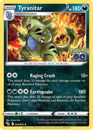 Tyranitar (043/078) [PokÃƒÂ©mon GO]