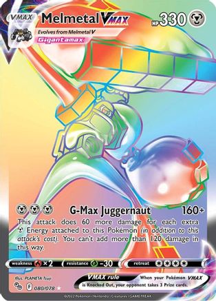Melmetal VMAX (080/078) [PokÃƒÂ©mon GO]