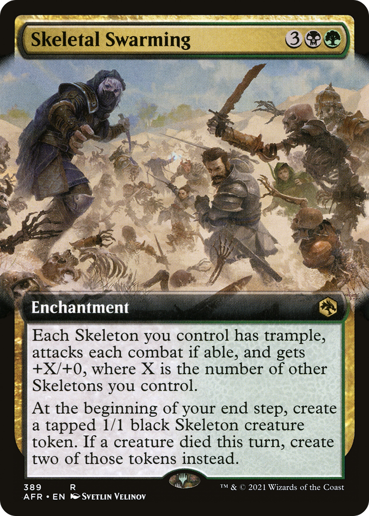 Skeletal Swarming (Extended Art) [Dungeons & Dragons: Adventures in the Forgotten Realms]