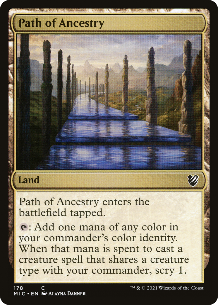 Path of Ancestry [Innistrad: Midnight Hunt Commander]