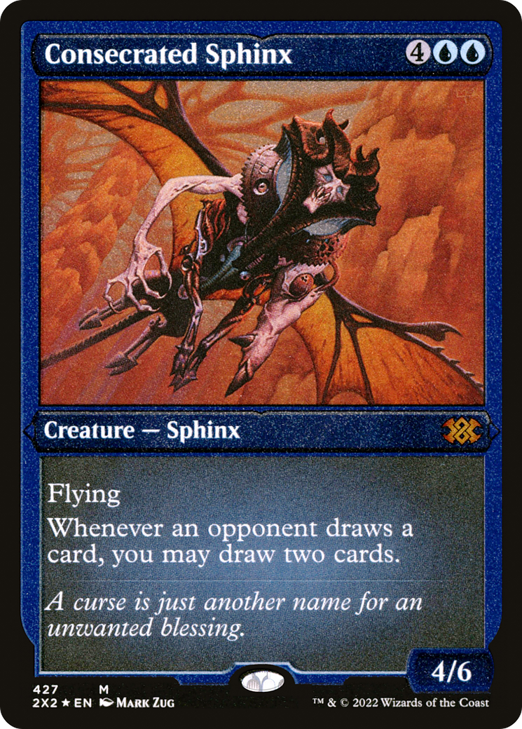 Consecrated Sphinx (Foil Etched) [Double Masters 2022]