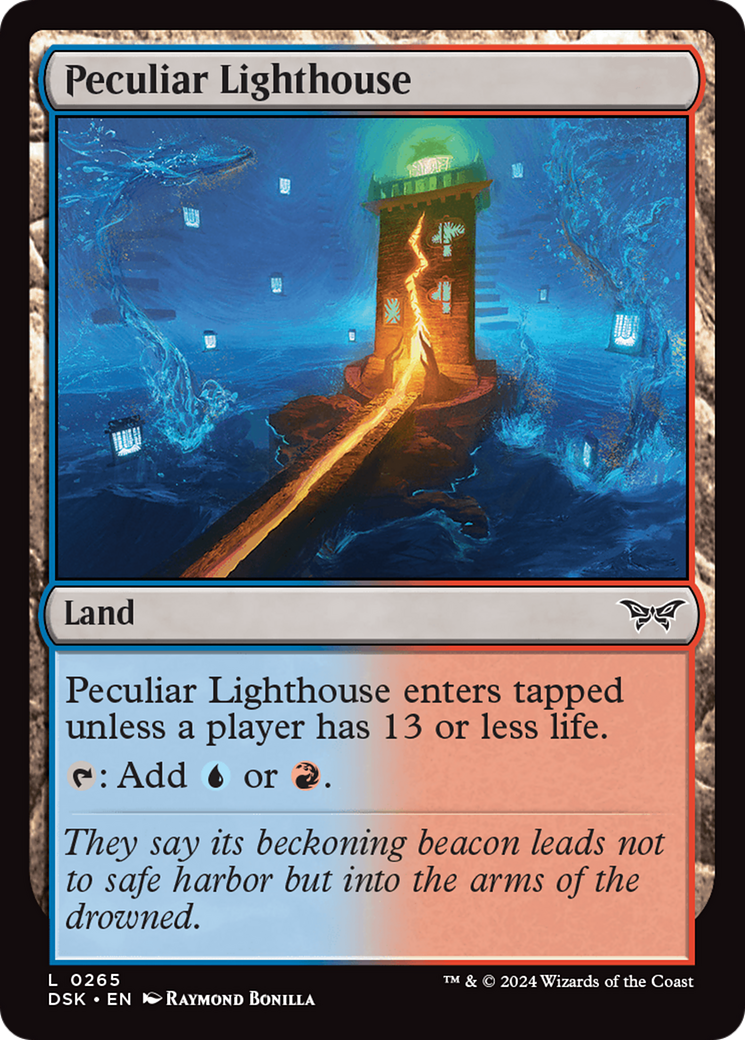 Peculiar Lighthouse [Duskmourn: House of Horror]