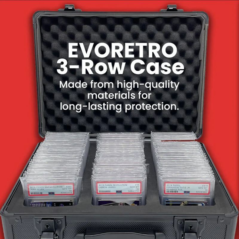 EVORETRO Slab Case 3 Rows TSA Lock (Pokemon)