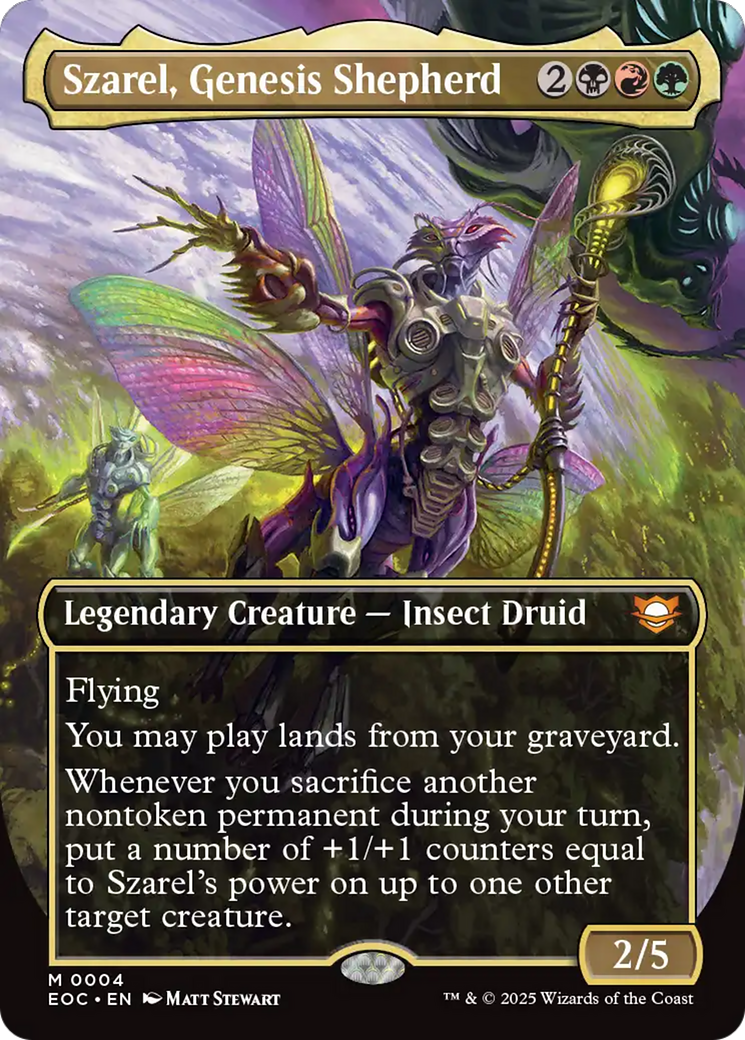 Szarel, Genesis Shepherd (Borderless) [Edge of Eternities Commander]