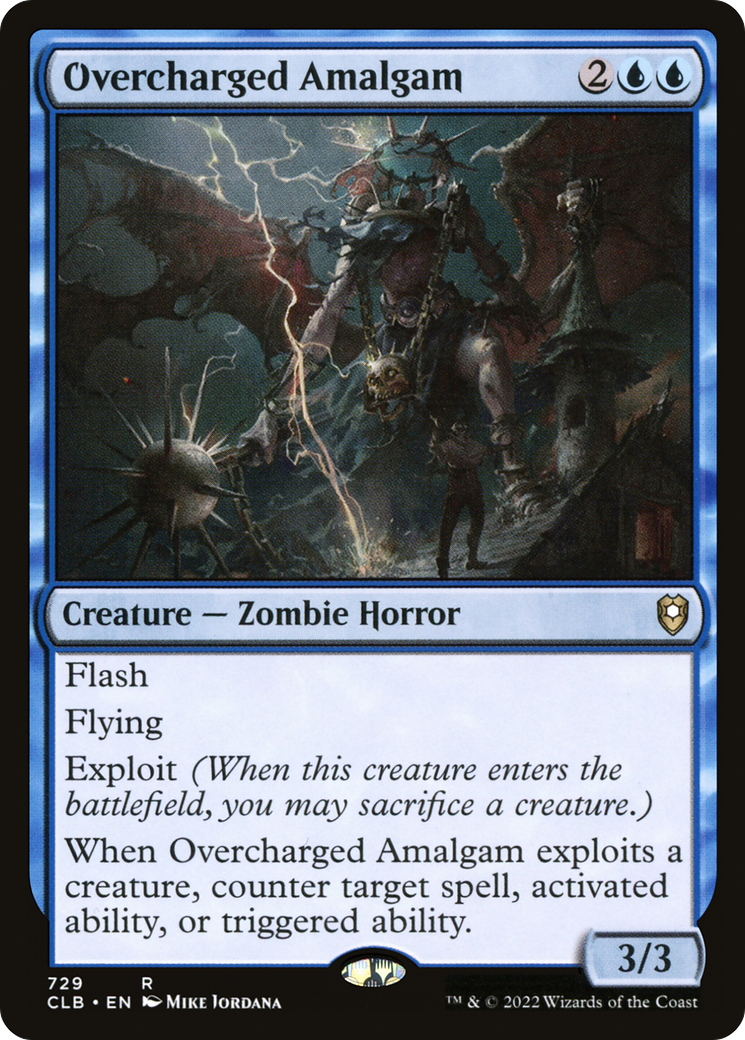 Overcharged Amalgam [Commander Legends: Battle for Baldur's Gate]