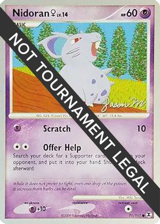 NidoranÃ¢â„¢â‚¬ LV.14 (71/111) (Queengar - Jason Martinez) [World Championships 2009]
