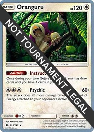 Oranguru (113/149) (Dragones y Sombras - Pedro Eugenio Torres) [World Championships 2018]