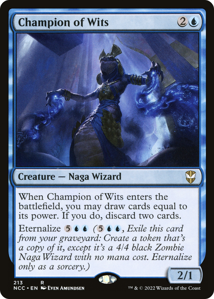 Champion of Wits [Streets of New Capenna Commander]