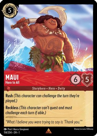 Maui - Hero to All (114/204) [The First Chapter]