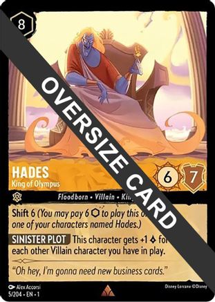 Hades - King of Olympus (Oversized) (5/204) [The First Chapter]