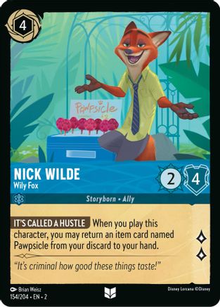 Nick Wilde - Wily Fox (154/204) [Rise of the Floodborn]